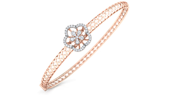 Flora Pentunia Diamond Bracelet