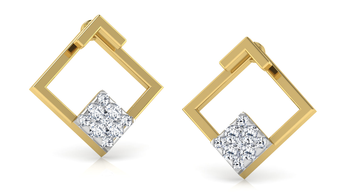 Hilltop Diamond Earrings