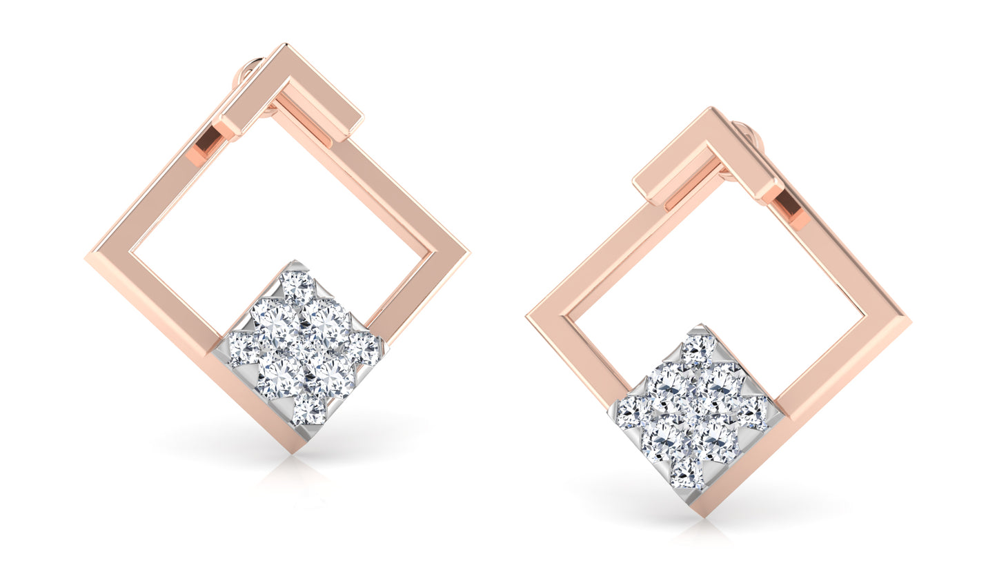 Hilltop Diamond Earrings