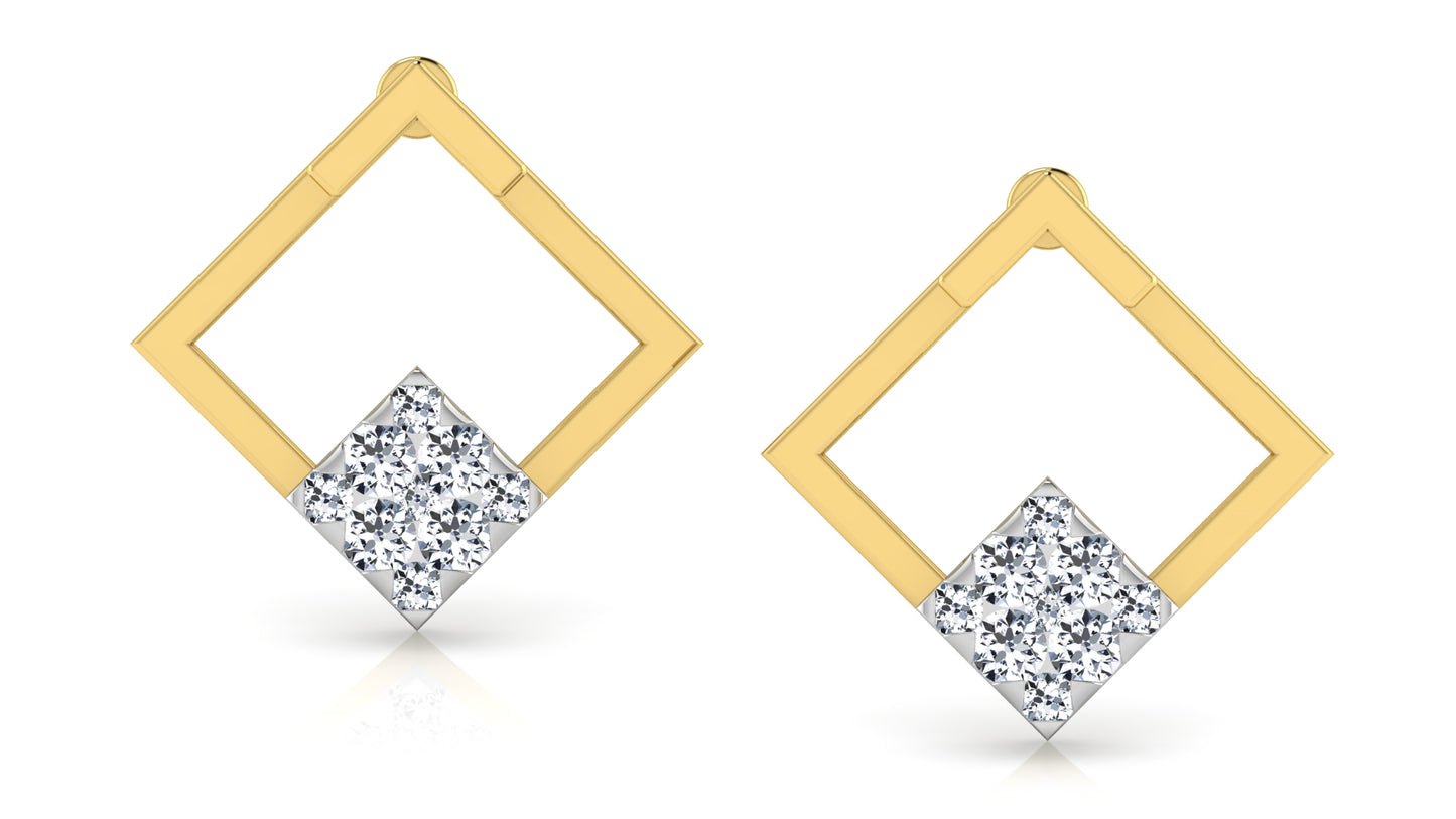 Hilltop Diamond Earrings