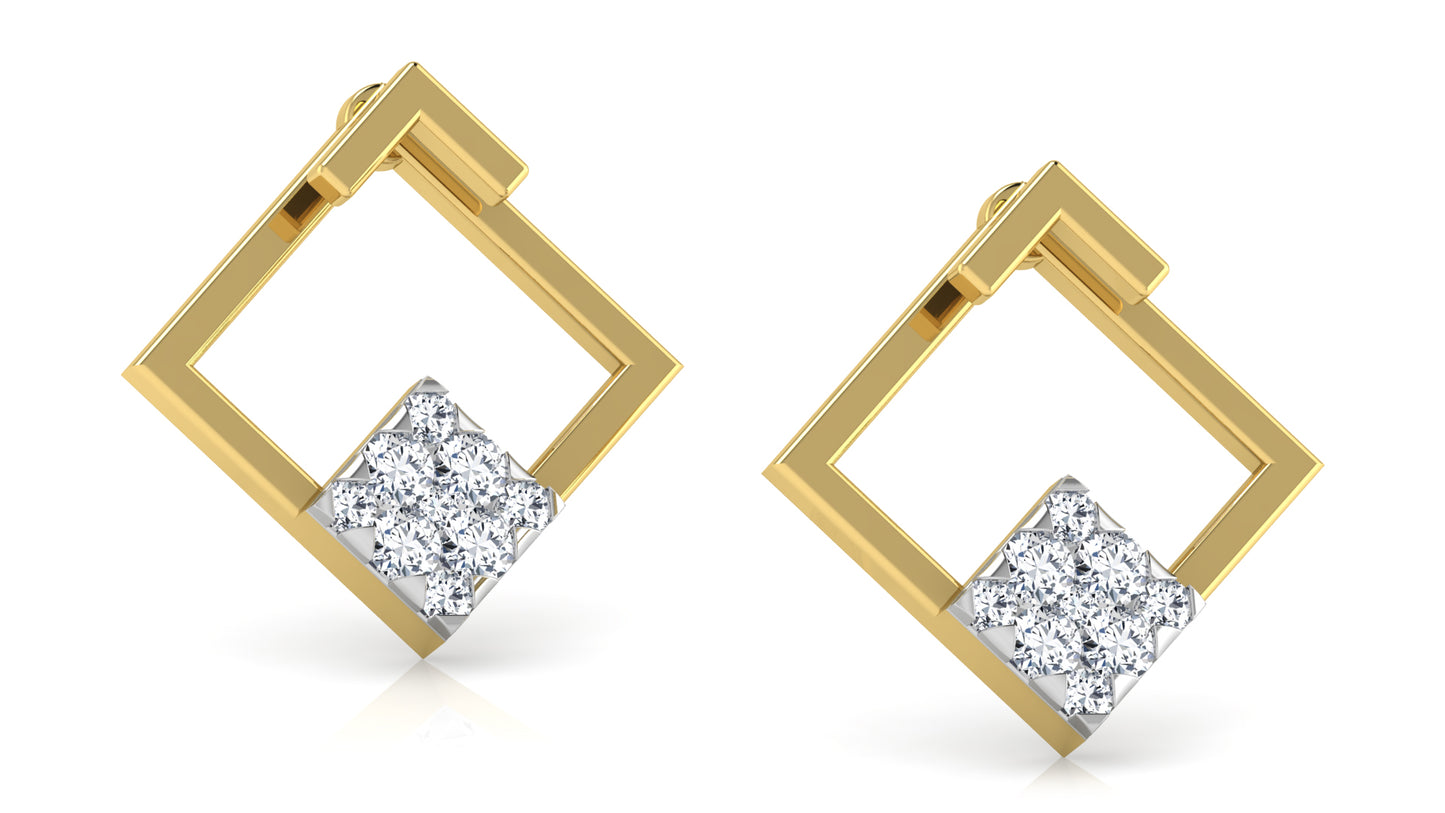 Hilltop Diamond Earrings