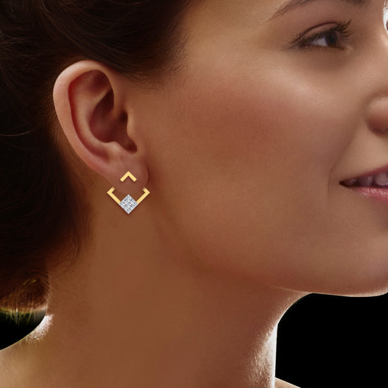 Hilltop Diamond Earrings