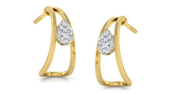 Diamond Jest Diamond Earrings