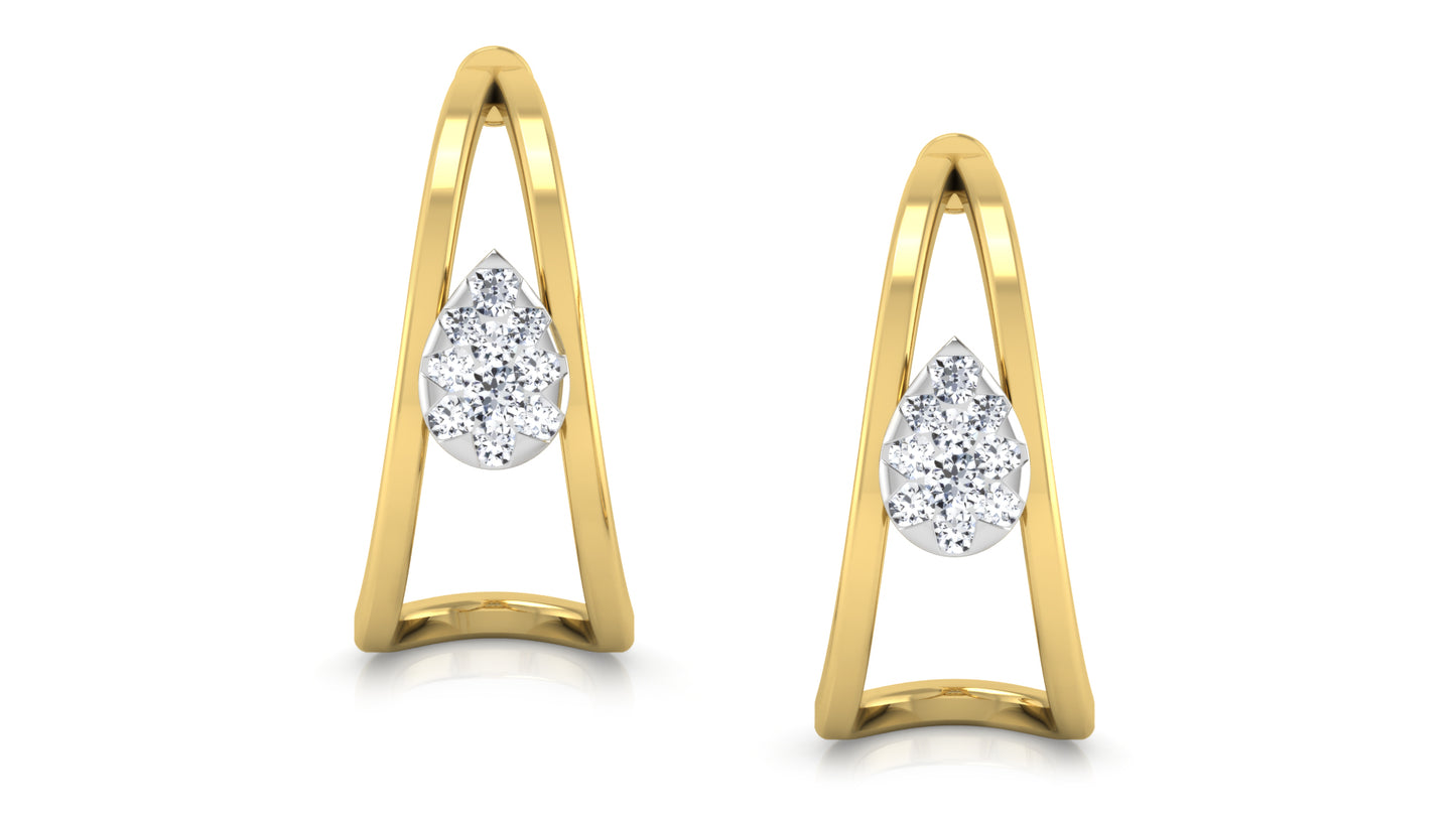 Diamond Jest Diamond Earrings