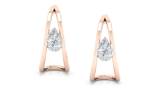 Diamond Jest Diamond Earrings