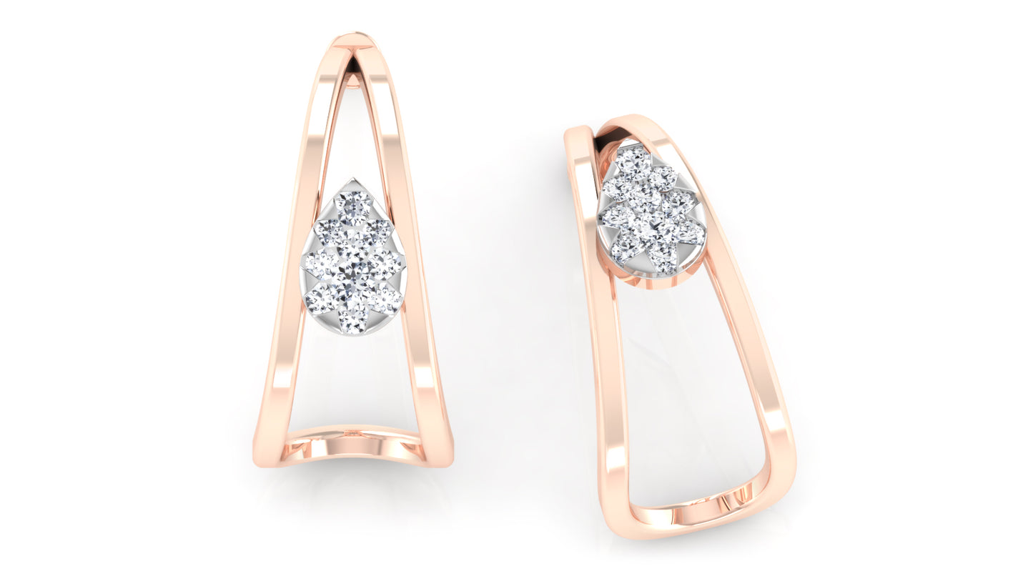 Diamond Jest Diamond Earrings