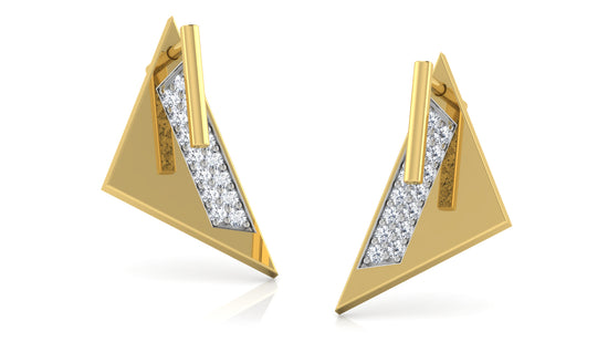 Sandwich Special Diamond Earrings