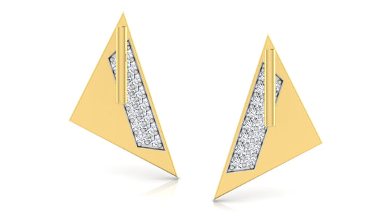 Sandwich Special Diamond Earrings