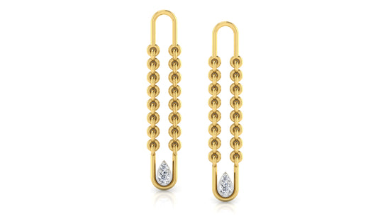 Linking Beauty Diamond Earrings