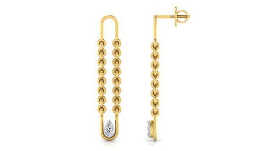 Linking Beauty Diamond Earrings