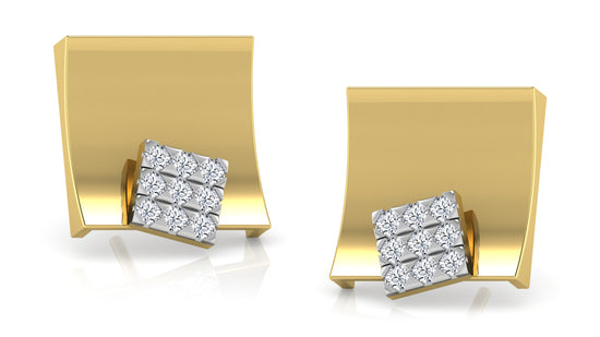 Shining Gallery Diamond Earrings