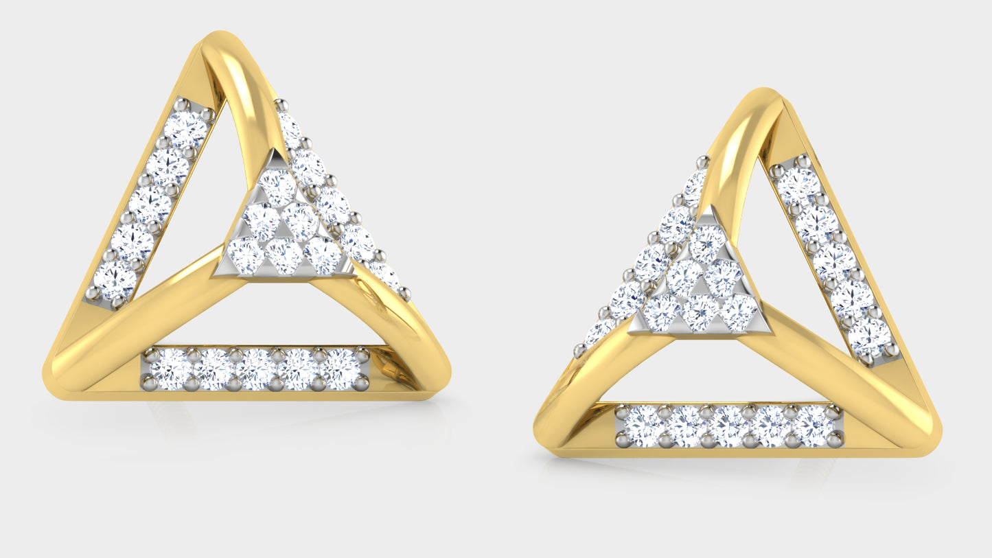 Magical Sparkle Diamond Earrings