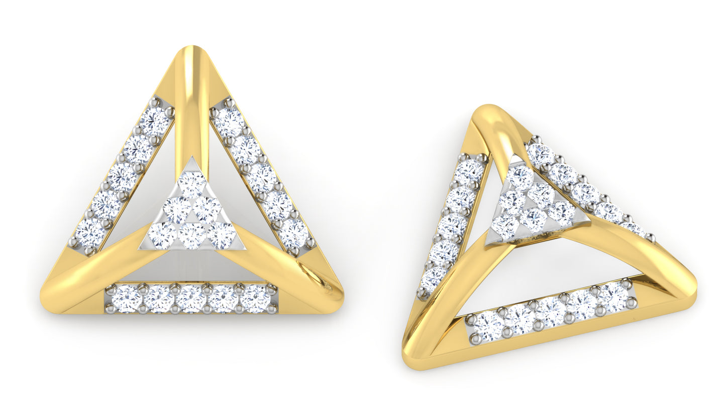 Magical Sparkle Diamond Earrings