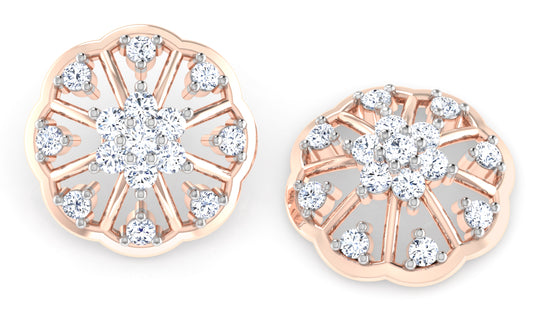 Flora Aura Diamond Earrings