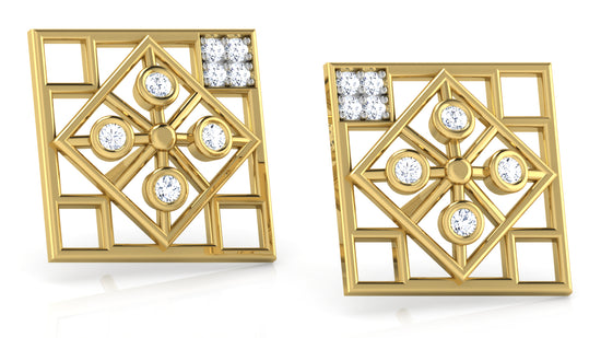 Deluxe Delight Diamond Earrings