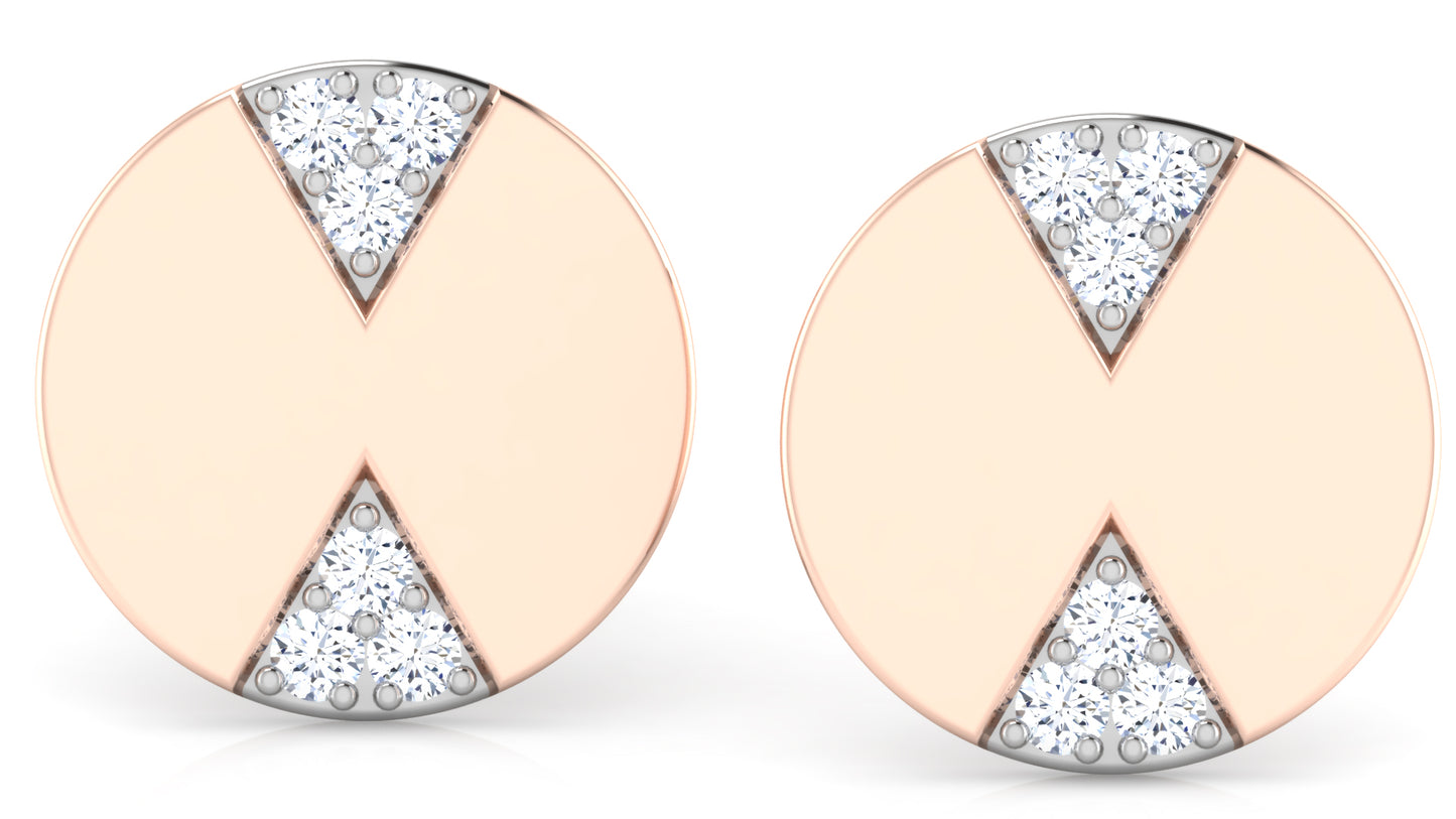 Geometric Appeal Diamond Earrings