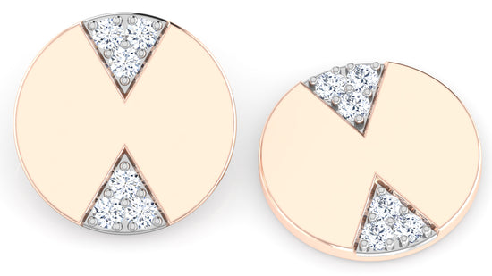 Geometric Appeal Diamond Earrings