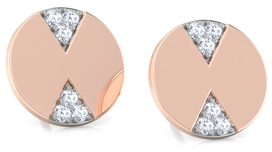 Geometric Appeal Diamond Earrings