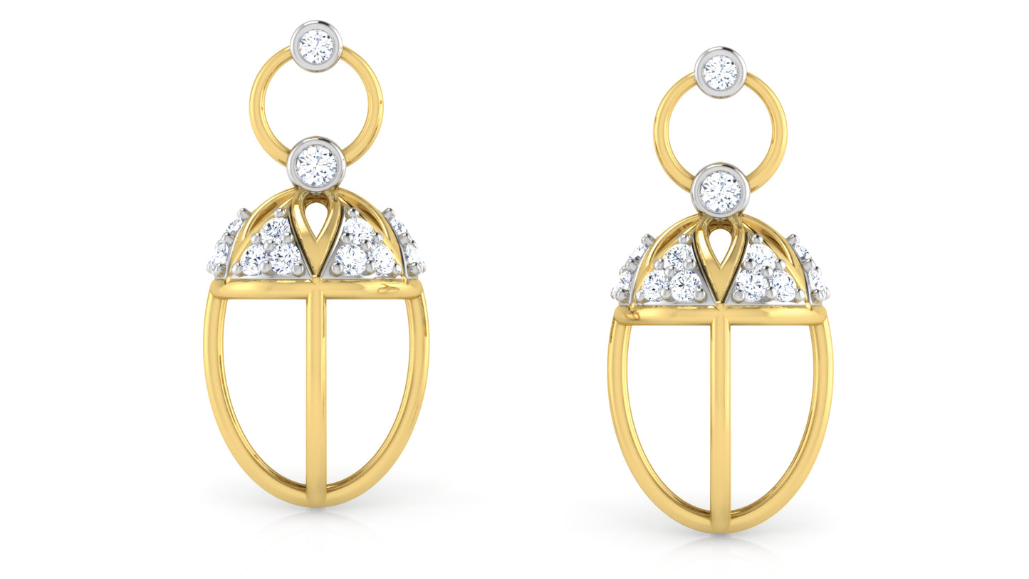 The Ladybird Diamond Earrings