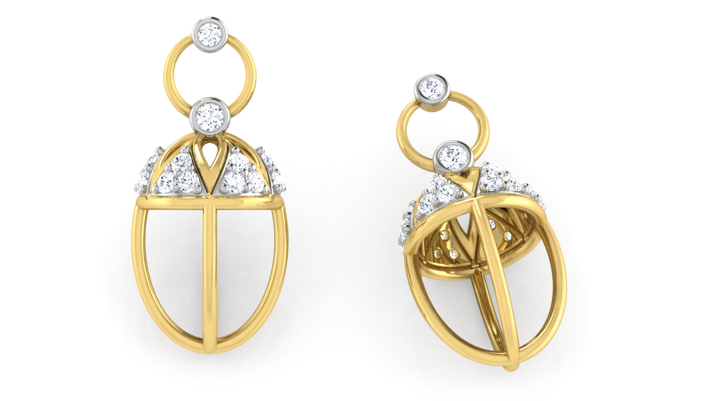 The Ladybird Diamond Earrings