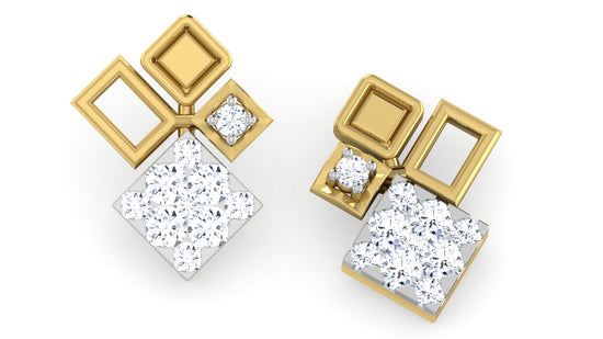 Triple Joy Diamond Earrings