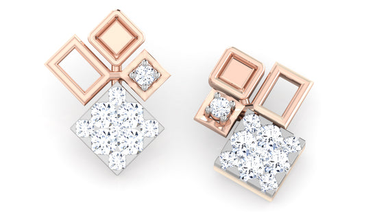 Triple Joy Diamond Earrings