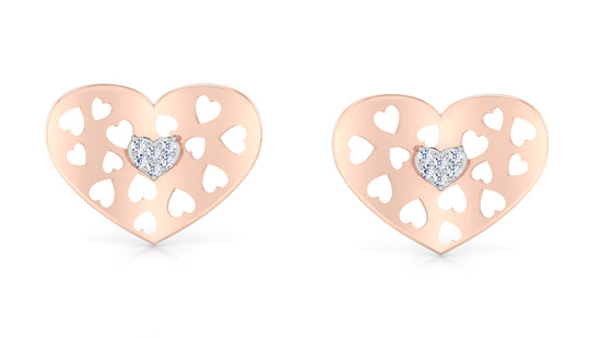 Only Hearts Diamond Earrings