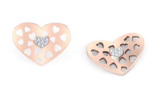 Only Hearts Diamond Earrings