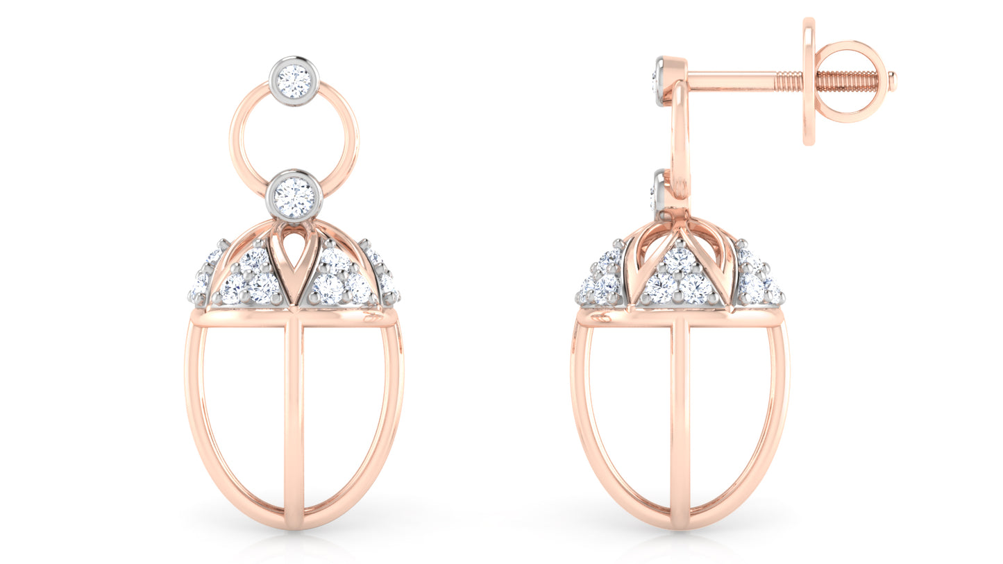 The Ladybird Diamond Earrings