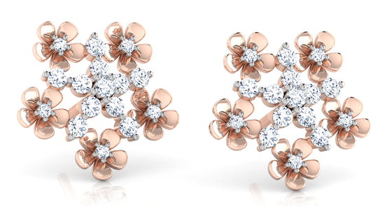 Flower Rush Diamond Earrings