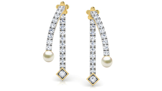 Laughter Spot Diamond Earrings