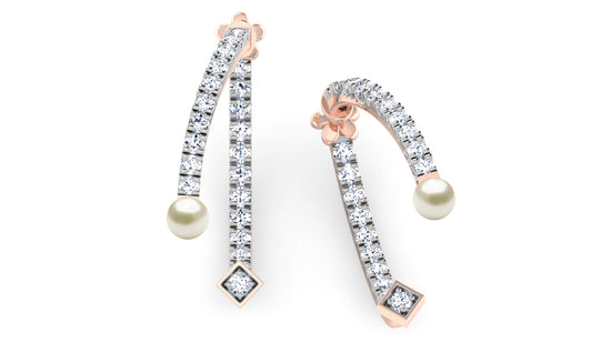 Laughter Spot Diamond Earrings