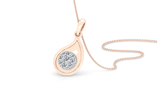 Grand Floret Diamond Earrings And Pendant Set