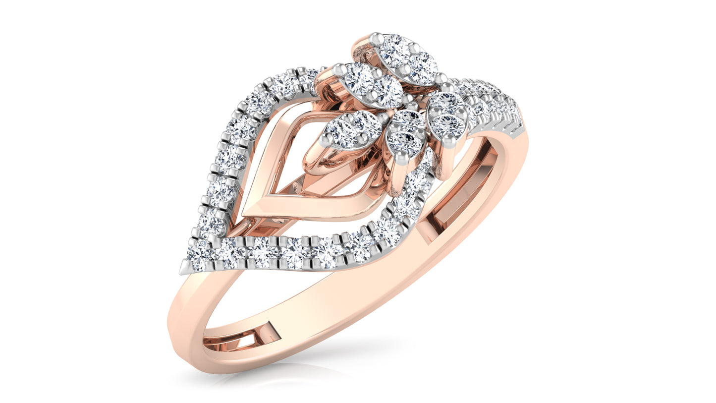 Springtime Delight Diamond Ring