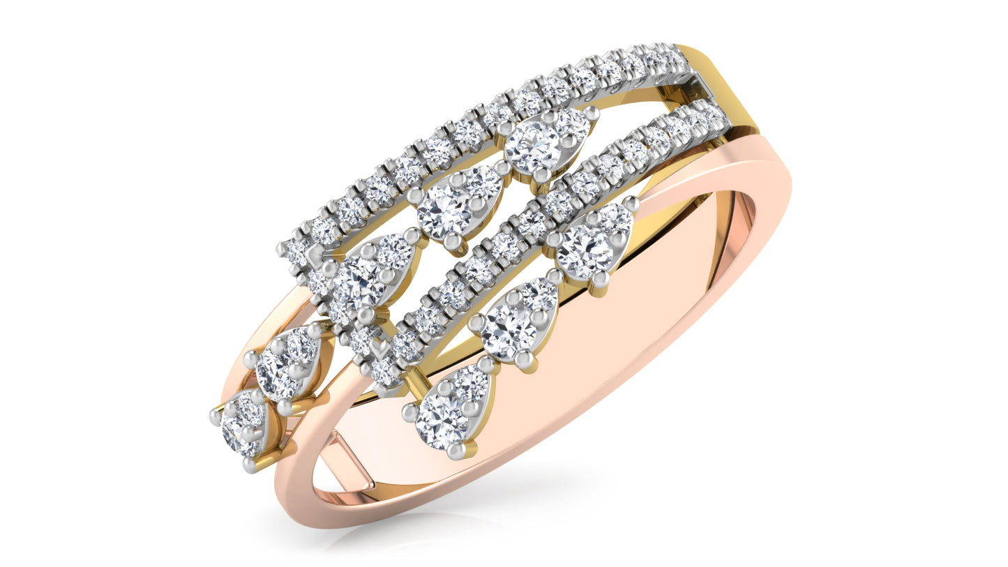 Oasis Vista Diamond Ring