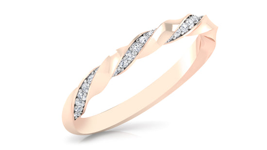 Magic Twist Diamond Ring