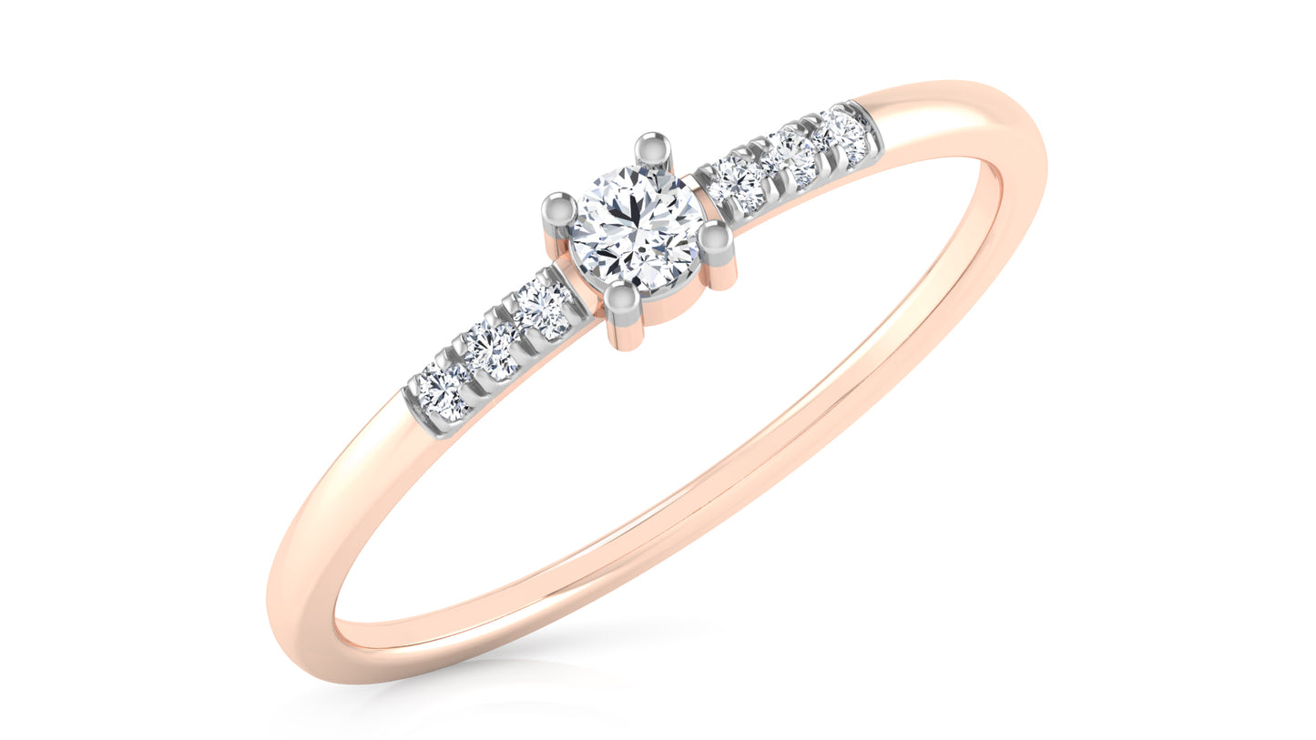 Dewdrop Sight Diamond Ring