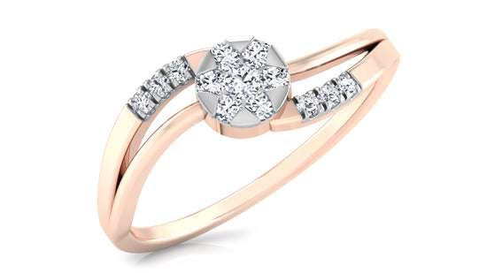 Rising Star Diamond Ring