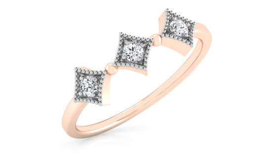 Trisqua Diamond Ring