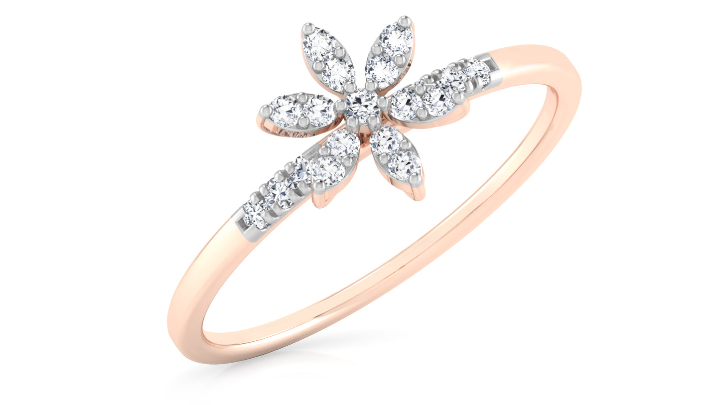 Petals Perfectii Diamond Ring