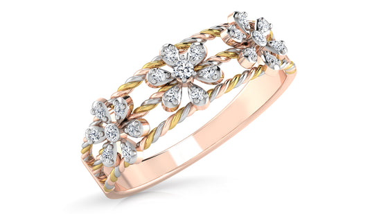 Three Musketeers Diamond Ring