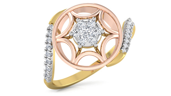 Moon Spritz Diamond Ring