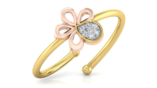 Wow Petals Diamond Ring