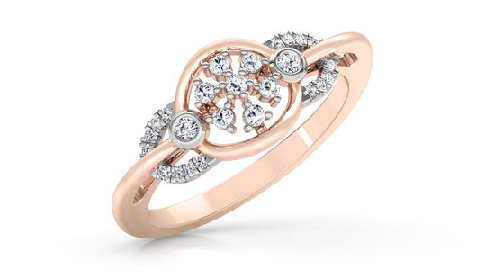 Floral Sook Diamond Ring