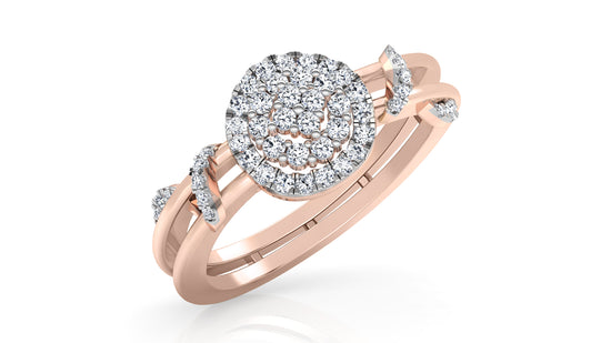 Center of Attraction Diamond Ring