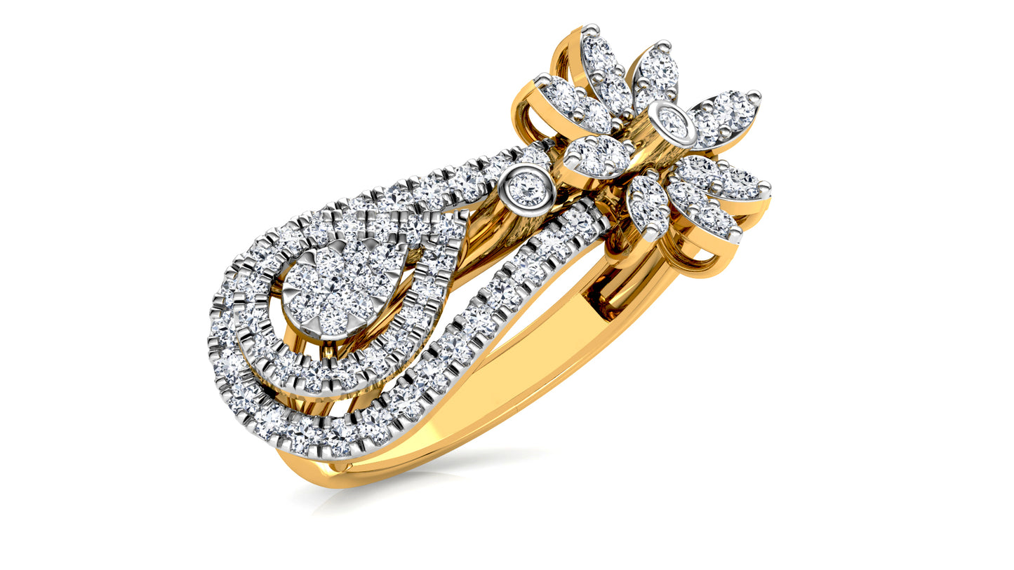 Urbane Fusion Diamond Ring