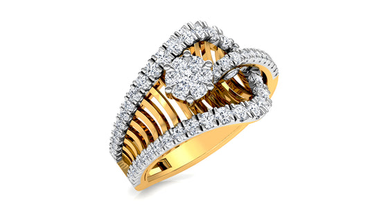 Forest Glam Diamond Ring