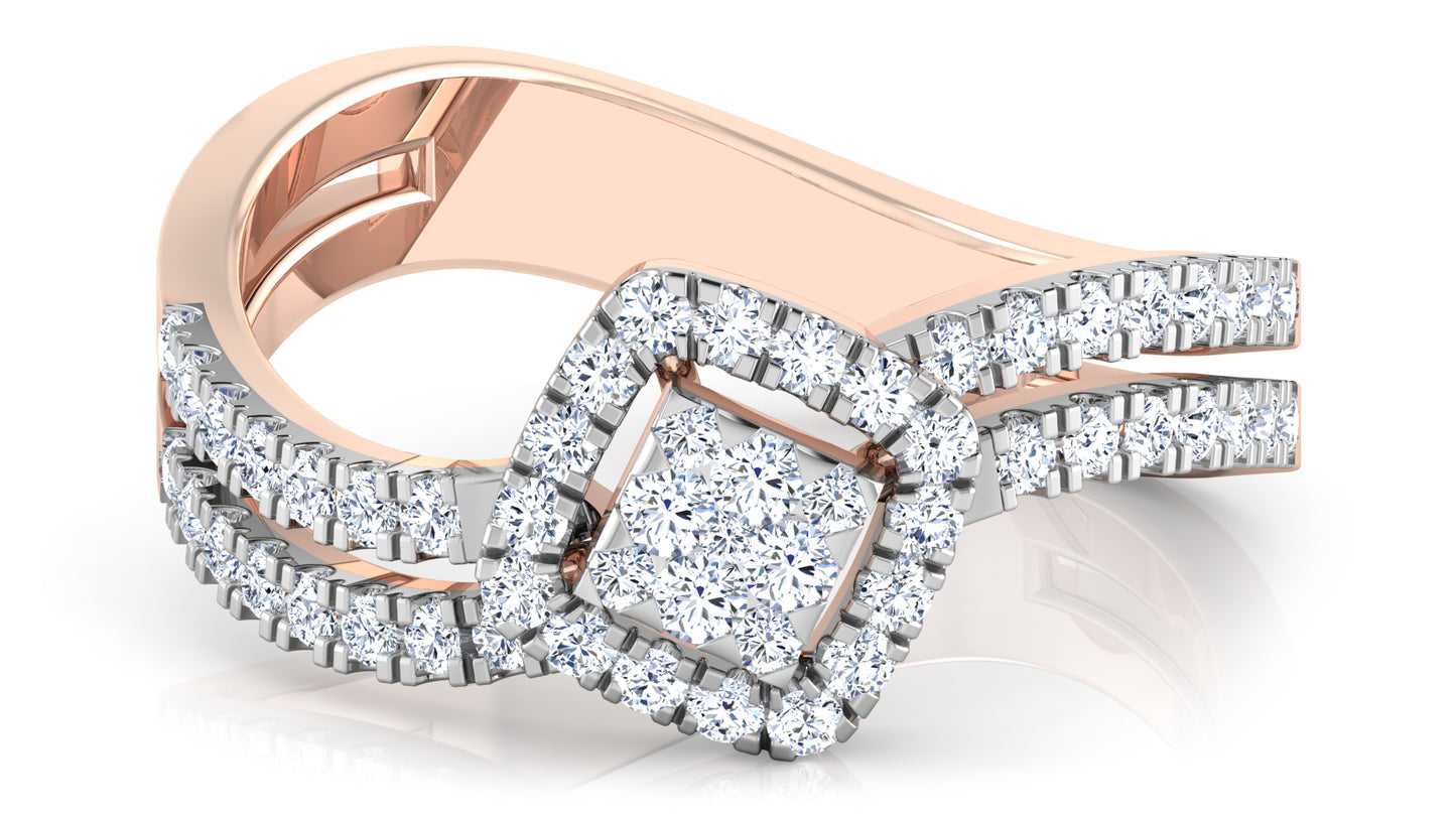 Earthly Elegance Diamond Ring