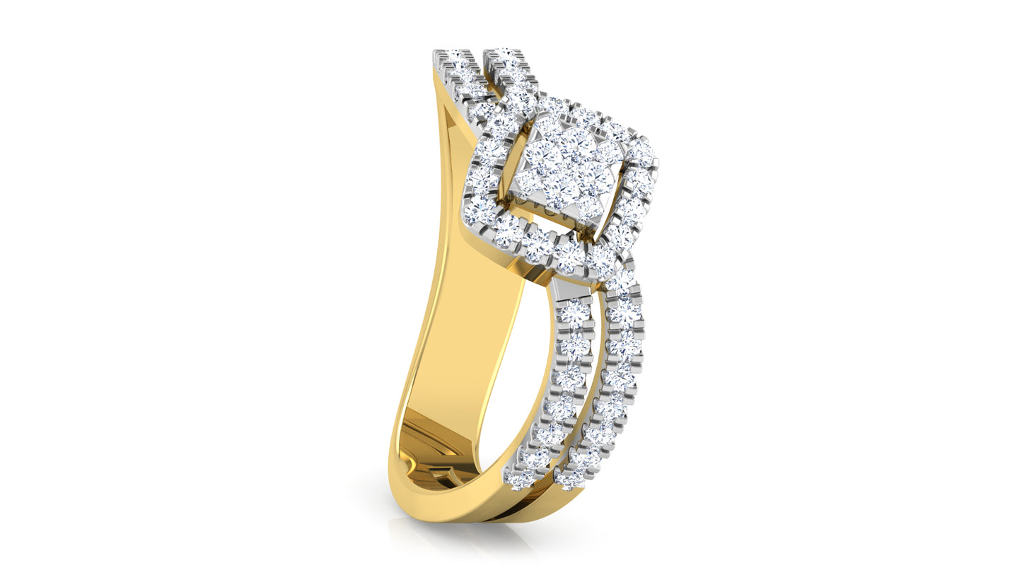 Earthly Elegance Diamond Ring