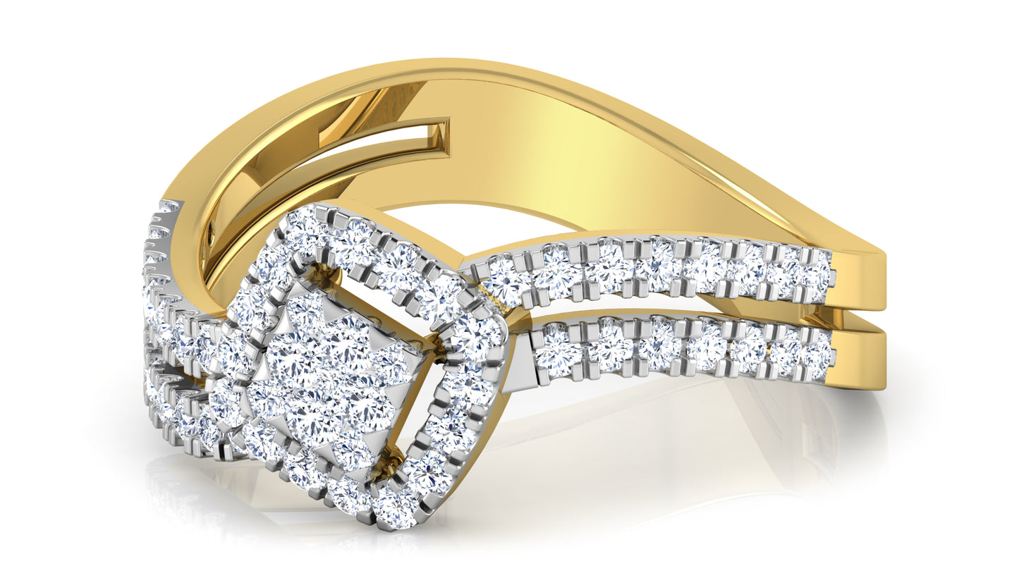 Earthly Elegance Diamond Ring